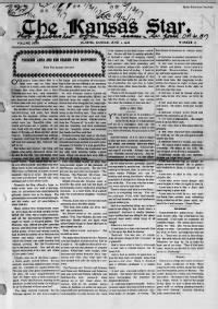 The kansas star newspaper - The Kansas City Star. Kansas City, Missouri. 4,071,723 pages; 1880 – 2024; The Kansas City Times. Kansas City, Missouri. 1,138,611 pages; 1871 – 1990; The Kansas City Weekly Times ... birth, obituaries, local news, sports and more for people. Search over 27 newspaper titles from the largest collection of newspaper archives online. Find ...